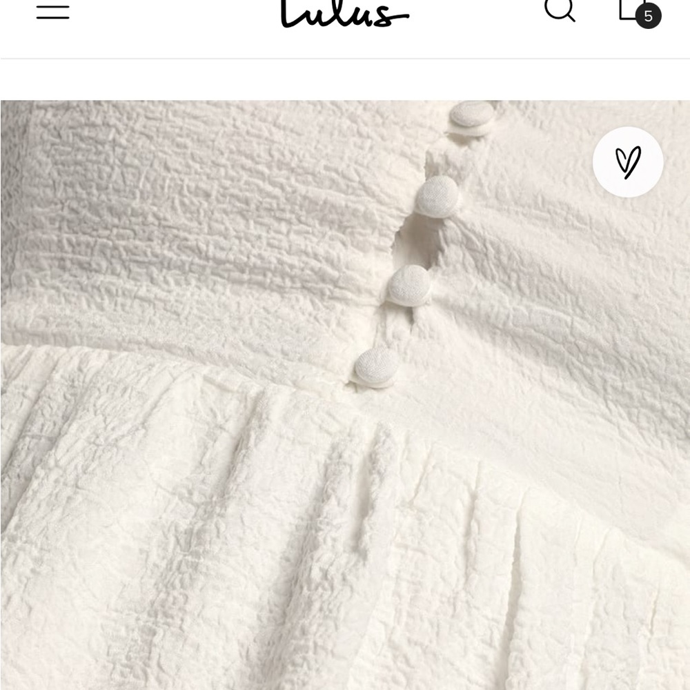 Springtime Splendor White Ruffle Backless Midi Dress Medium NEW - Picture 5 of 9
